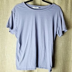 Emerette shirt XL women's purple gray